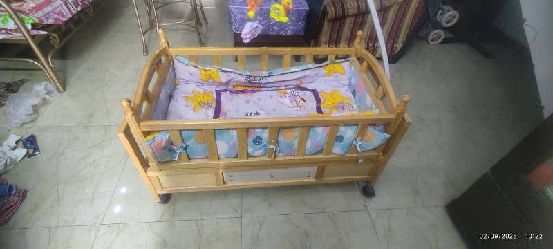 Baby Cart Wooden 2