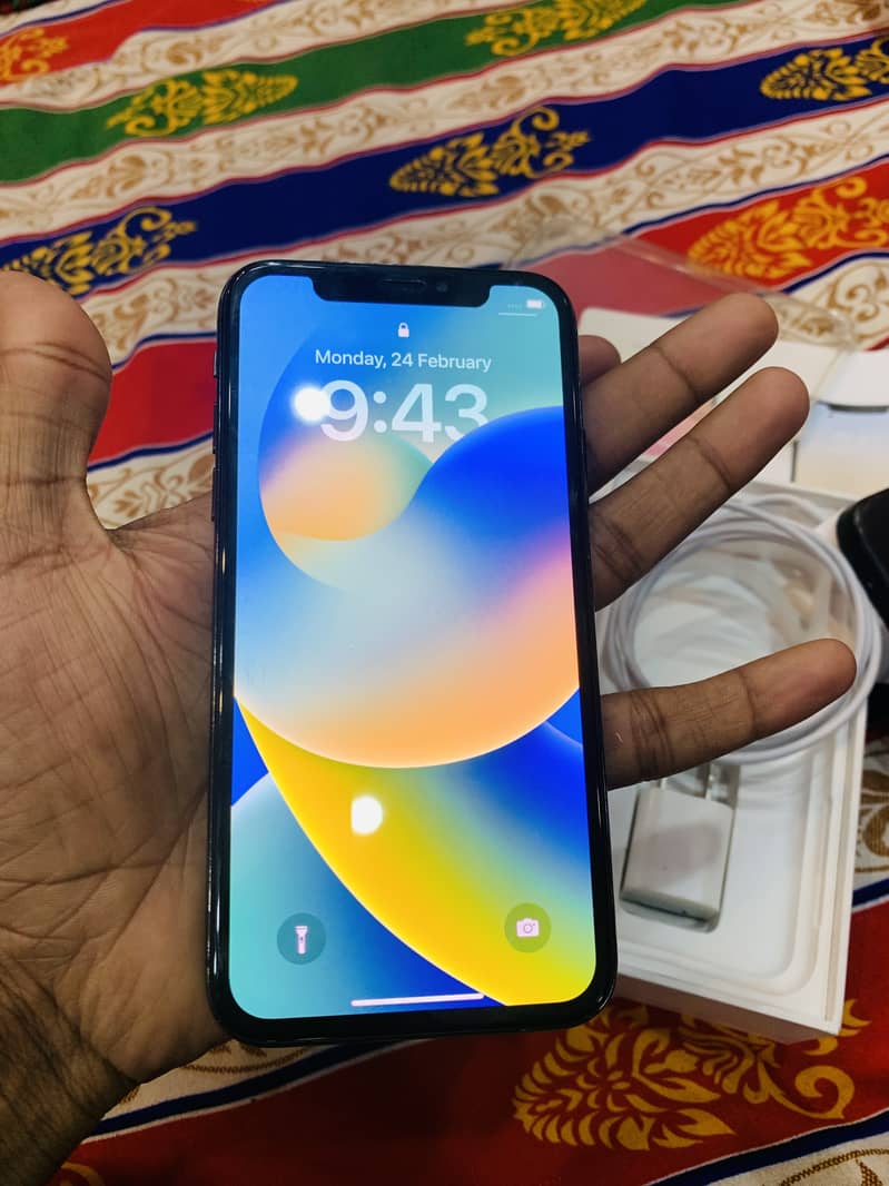 iPhone X 64gb pta approved all ok 7