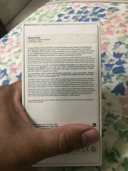 iPhone 13 Mini factory unlocked PTA approved mercantile with box 2