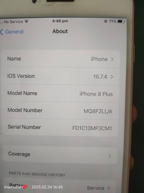 iphone 8 plus with best condition 6