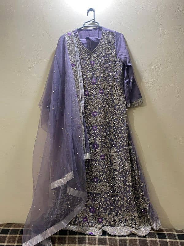 bridal and walima dress in best condition 1