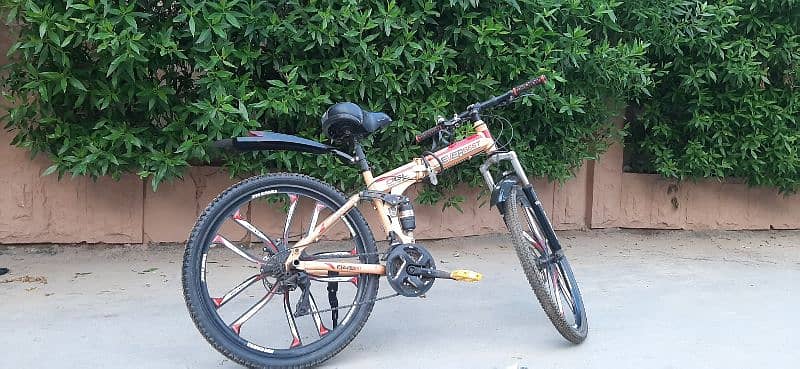 foldable bicycle full size bicycle 26 number cycle in good condition 4