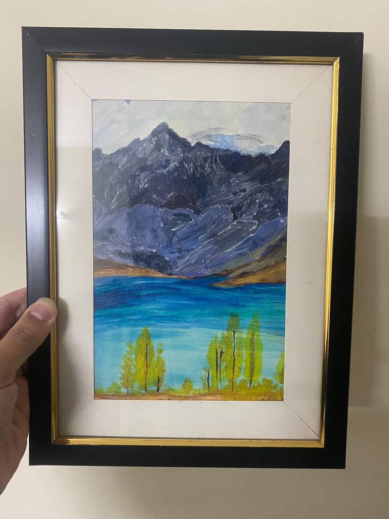 Wall painting frame 0