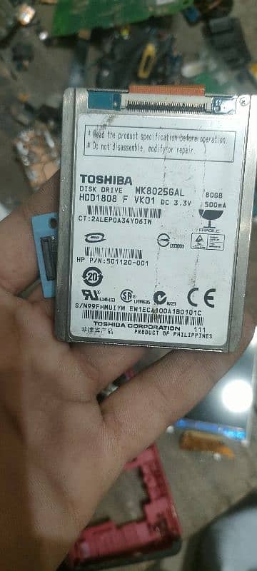 80gb laptop hard drive 0