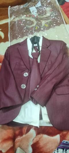 3 piece boy suit