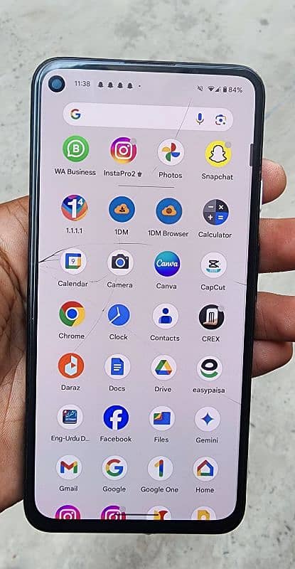 Google pixel 4A 5G 8