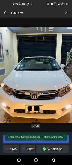 Honda Civic VTi Oriel Prosmatec 2015