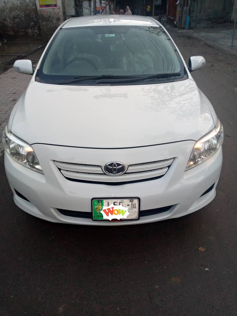 Toyota Corolla XLI 2008 totally jeniun 0