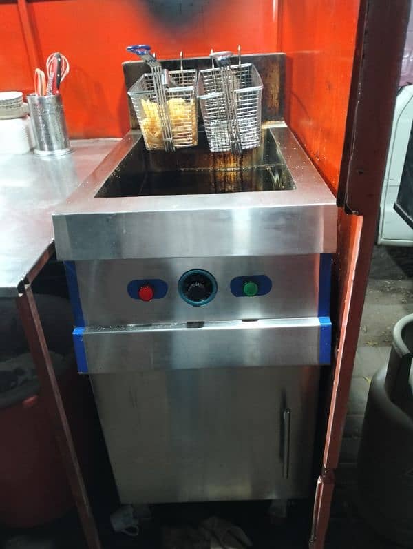 Deep Fryer Gass/Electric 1