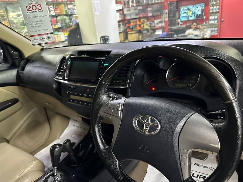 Toyota Fortuner V Trd Model 2016 8