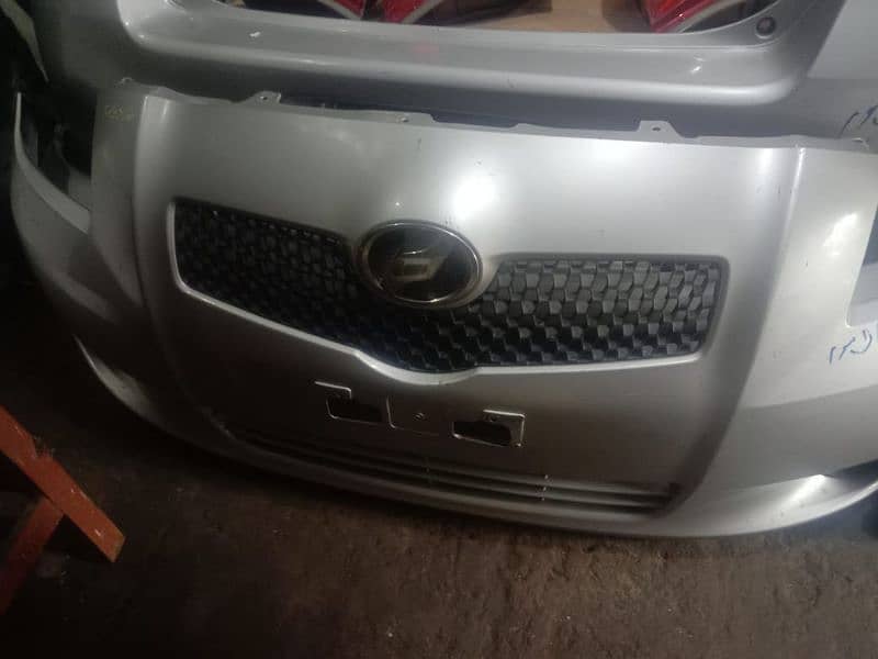 Vitz 2006 model original bumpers 2