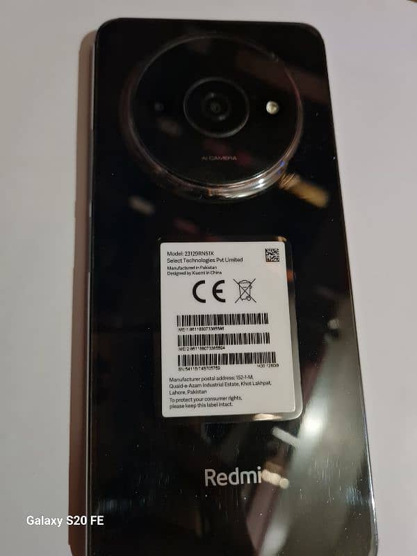 redmi A3 with box 3