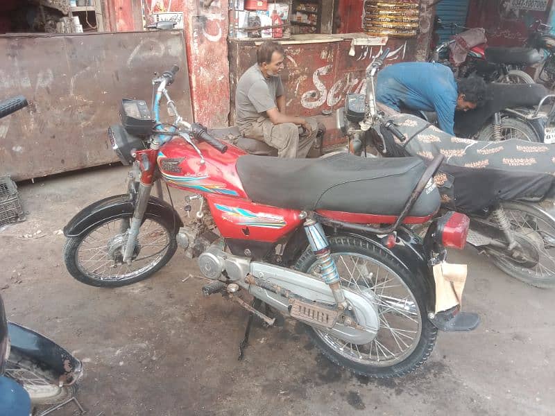 super power bike he full okay new condition 4