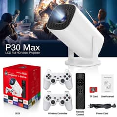 P30 Max Gaming Projector 4K HD 1080P Bluetooth Android 11