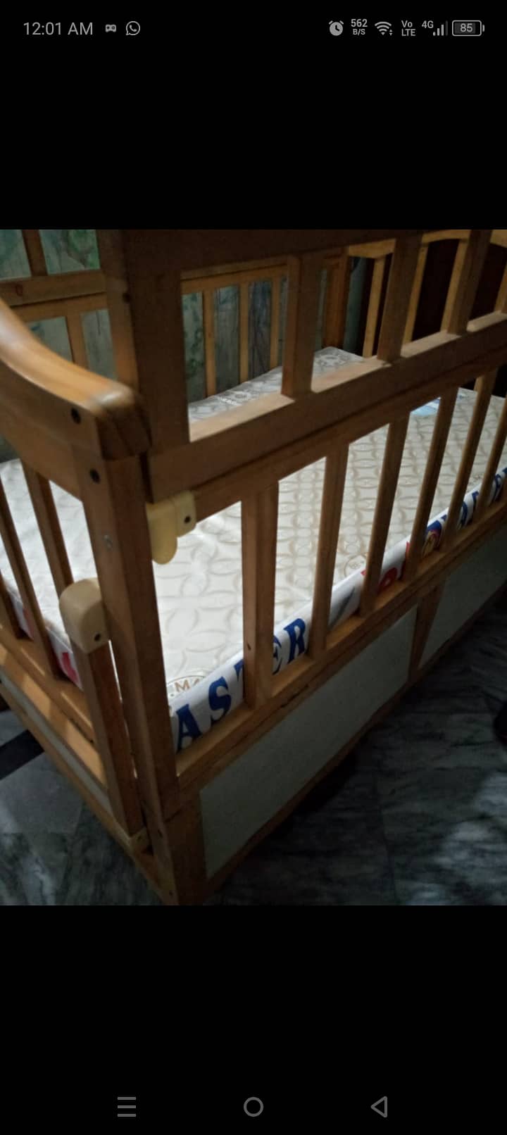 Baby cot / kids cot / wooden kids bed 2