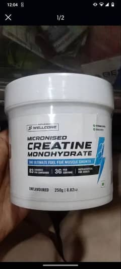 well cure creatine 83 servings