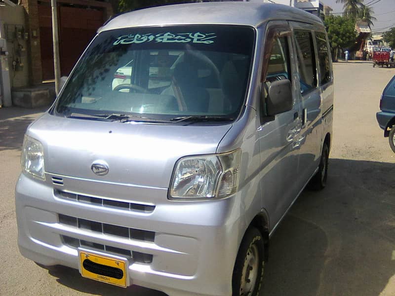 DAIHATSU HIJET 2011/2015 AUTOMATIC SILVER COLOUR BEHTREEN CONDITION 15