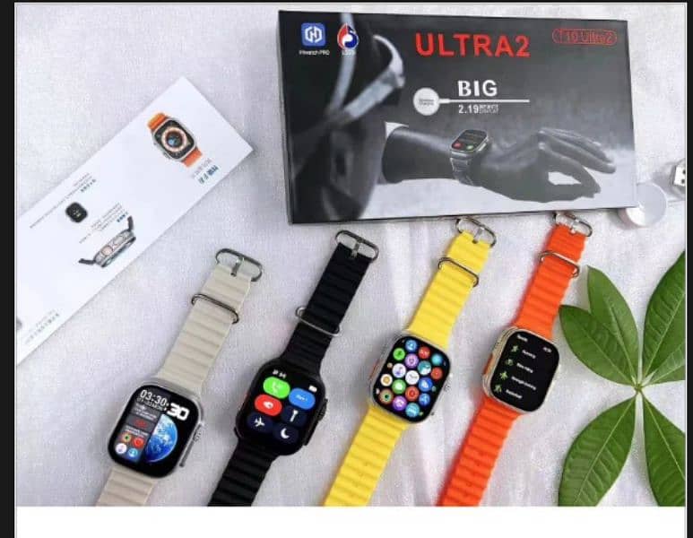 T10 Ultra2 Latest 9Series Smart Watch 49mm Real Screw Straps display 0