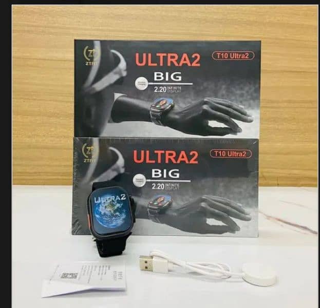 T10 Ultra2 Latest 9Series Smart Watch 49mm Real Screw Straps display 2