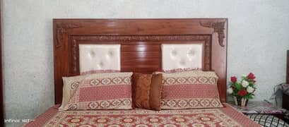 King Size Bed,Crockery wardrobe,cloth wardrobe, Sofa Set,Iron Stand