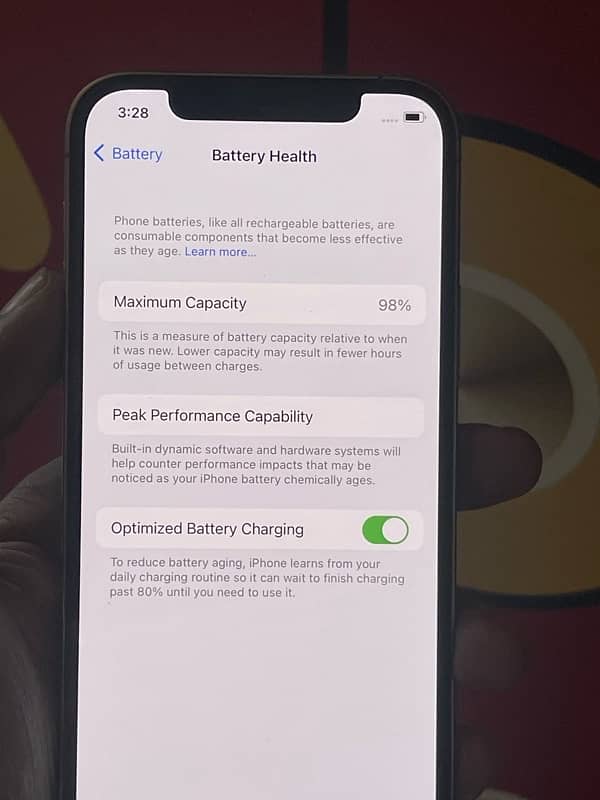 Iphone 12 pro JV 98% battery health 8