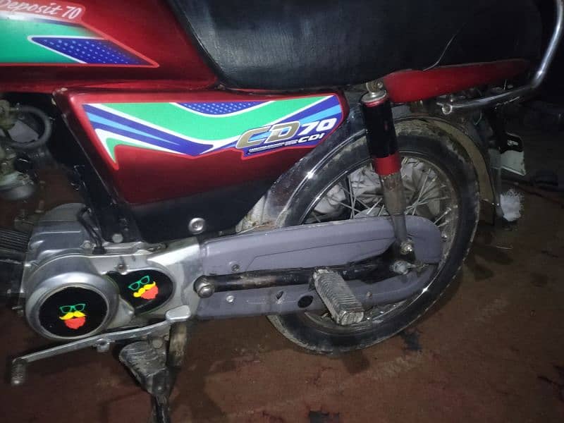 Honda CD bike for sella model 17 all ok hai 6