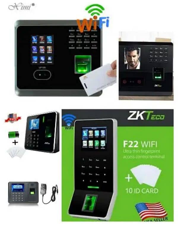 zkteco fingerprint attendence, k50 k70 mb360 mb460 f22 zkteco 0