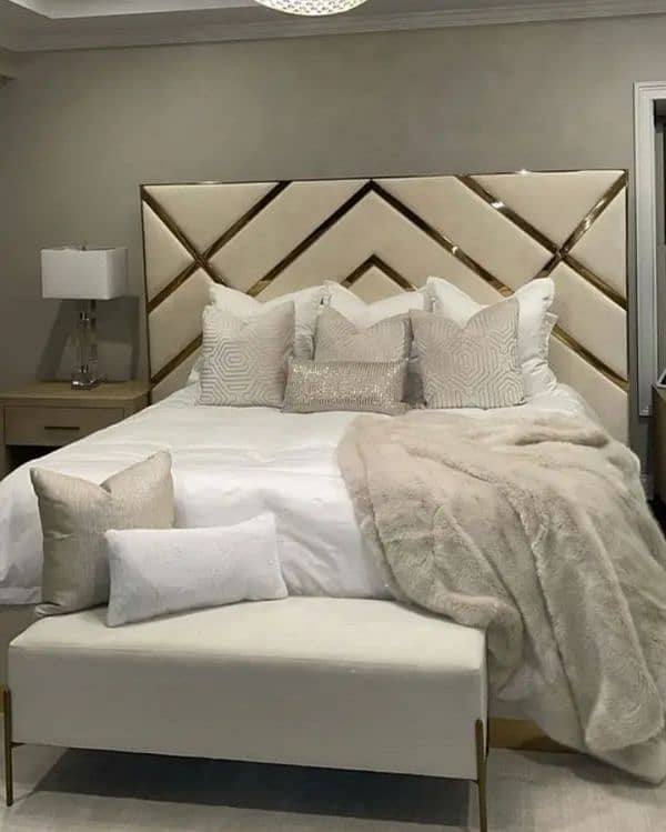 Affordable Luxury: Premium Bed with Side Tables – 5 Unique Designs! 3