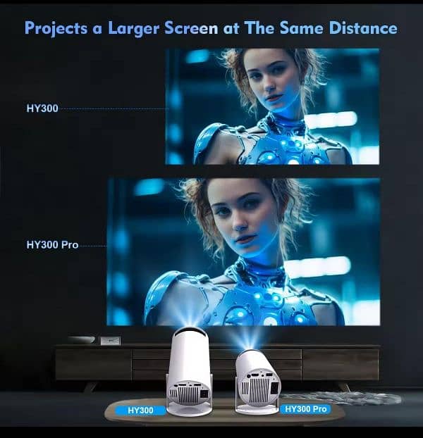 Android projector 11.0 4K ultra, home Cinema available 4