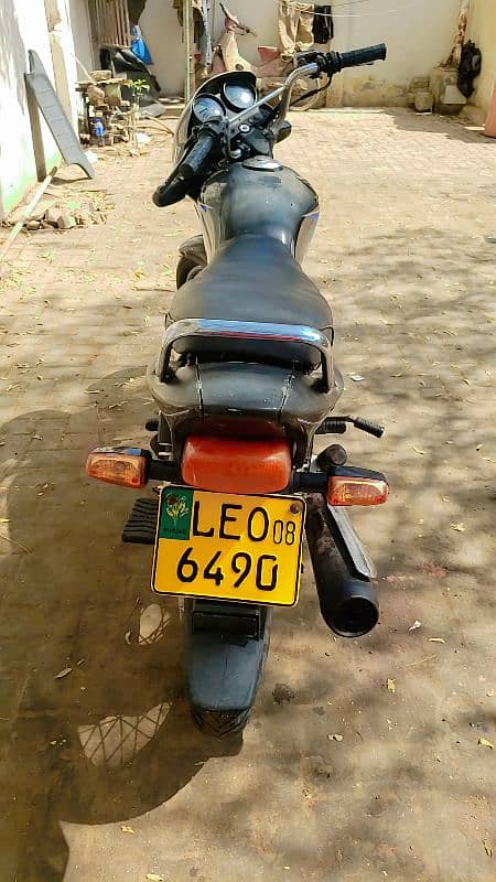 Honda Deluxe CG125 Lahore Number for Sale 3