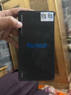 samsung note 8 box only