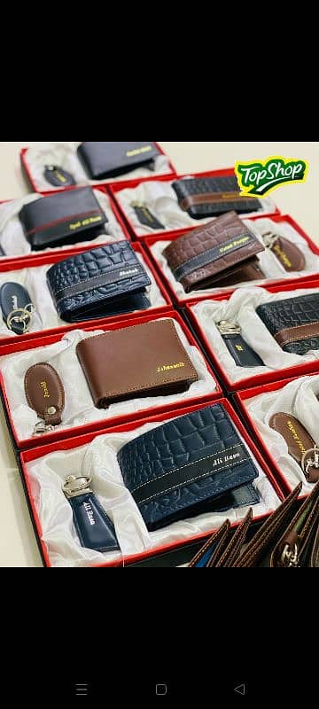 wallet keychain set 11