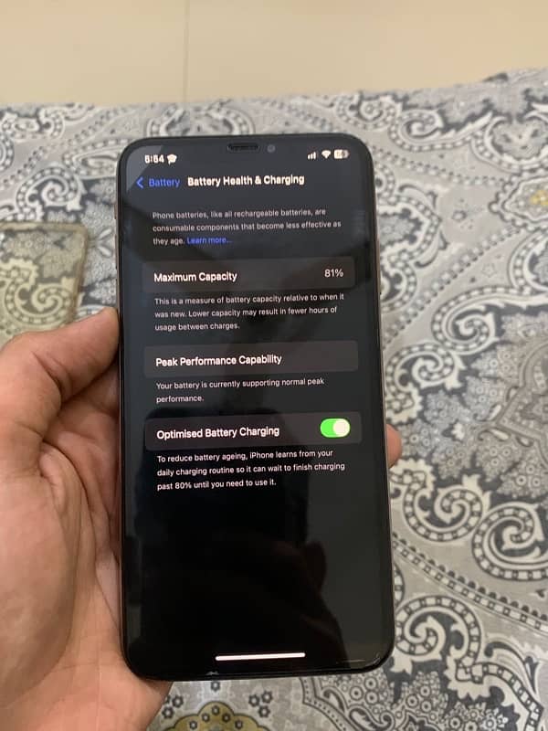 iphone xs max 256gb approved with box 6