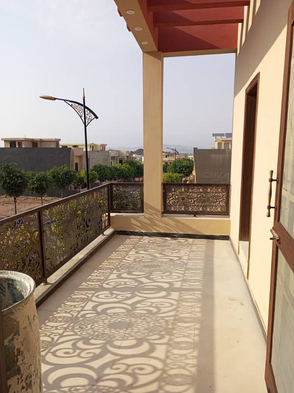 8 Marla brand new corner house available for rent in bahria enclave Islamabad 8