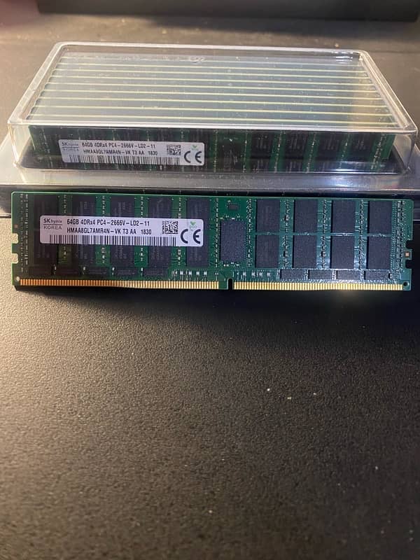 DDR4 64GB PC4 2400T / 2666V Server RAM 2