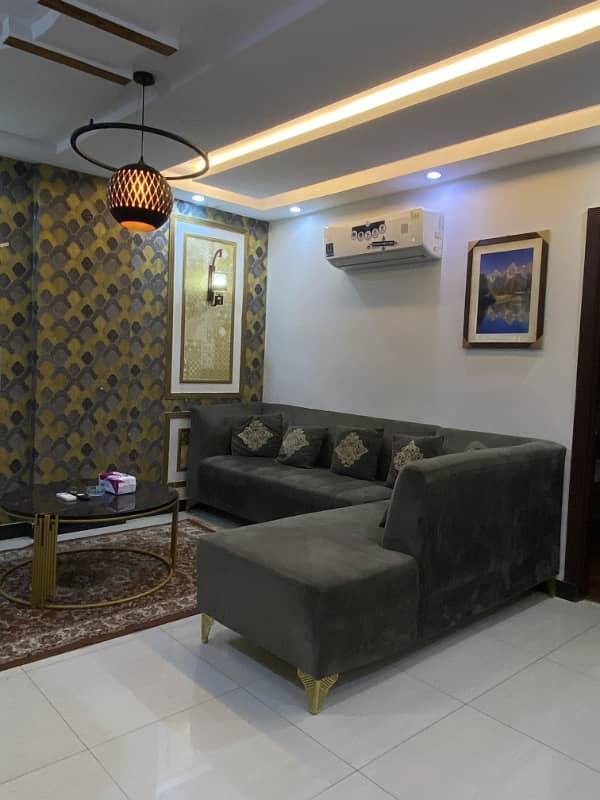 Facing Eiffel Tower one bed luxury apartment for rent in bahria town 1