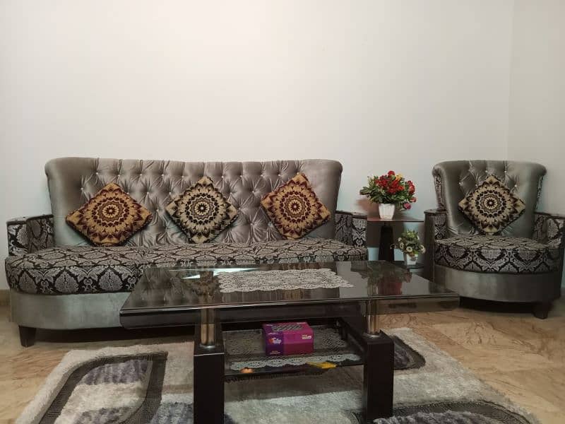 7 Seater Sofa Set with 2 Centre Tables *Urgent Sale* 3