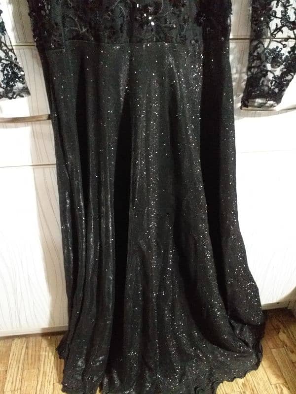 black long maxi frock net and moonlight 3