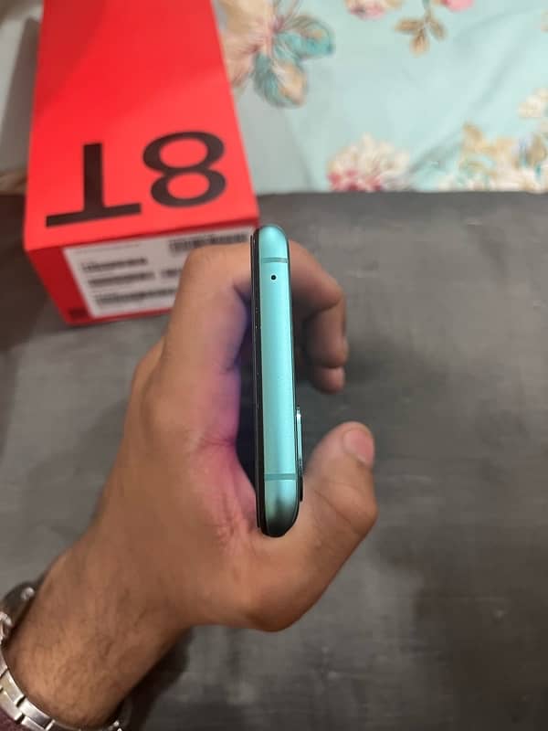 oneplus 8T 12/256 gb dual pta complete box 4