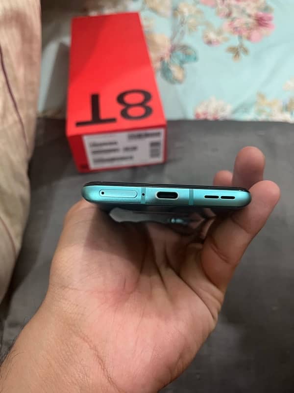 oneplus 8T 12/256 gb dual pta complete box 5