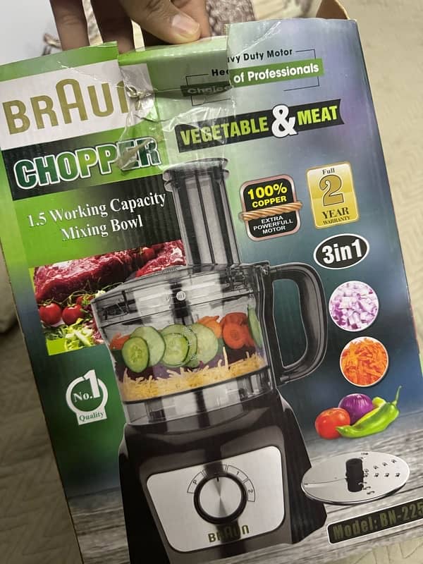 Braun chopper 1