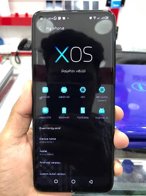 Infinix note 7 -6"128 4