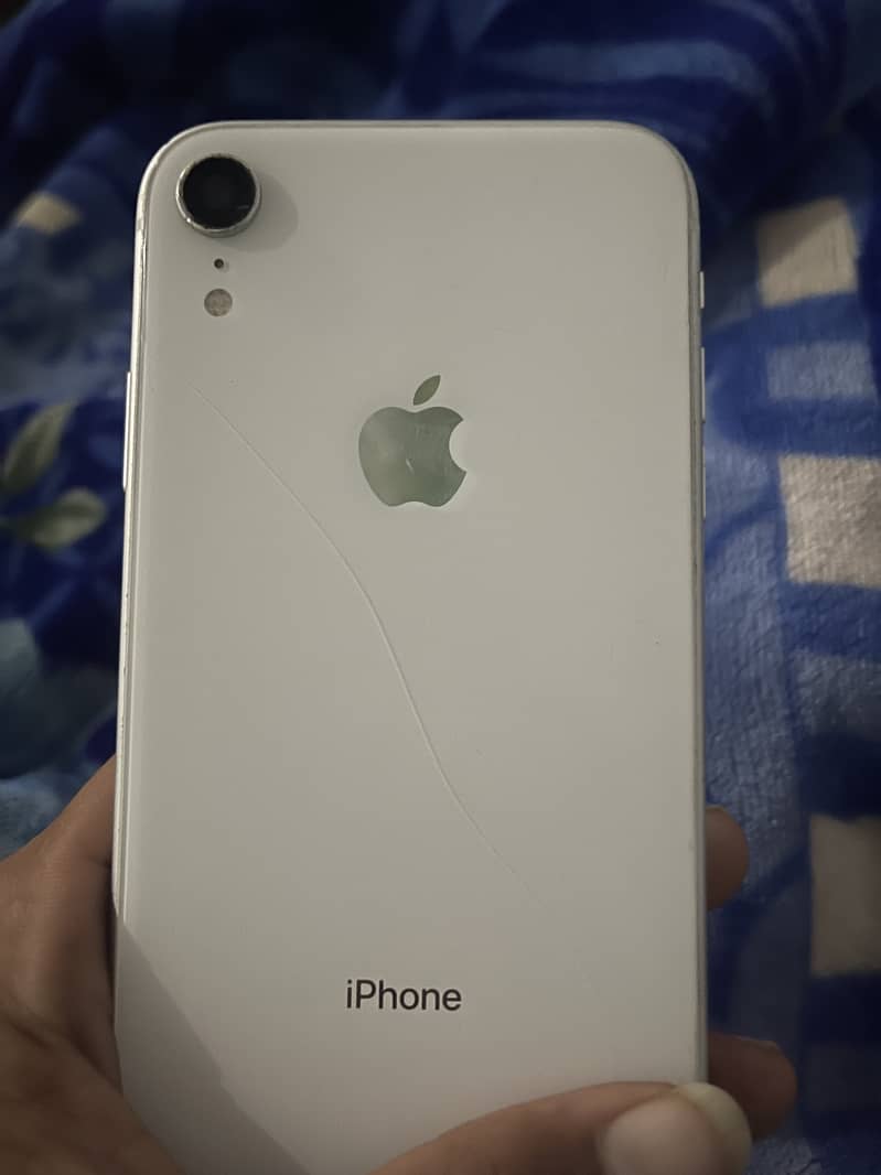 Apple iPhone XR. Non  PTA.  Battery change ha. Face id off baki all ok 1