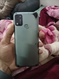 infinix hot 11 play glass break condition8/10