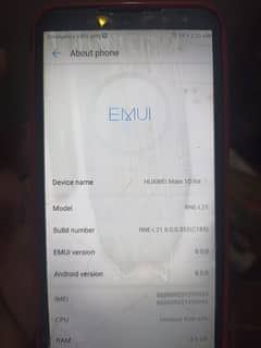 Huawei mate 10 lite 64gb PTA approve