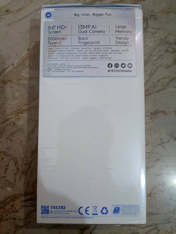 tecno spark go 8