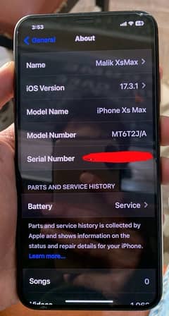 iPhone xs max 64 gb