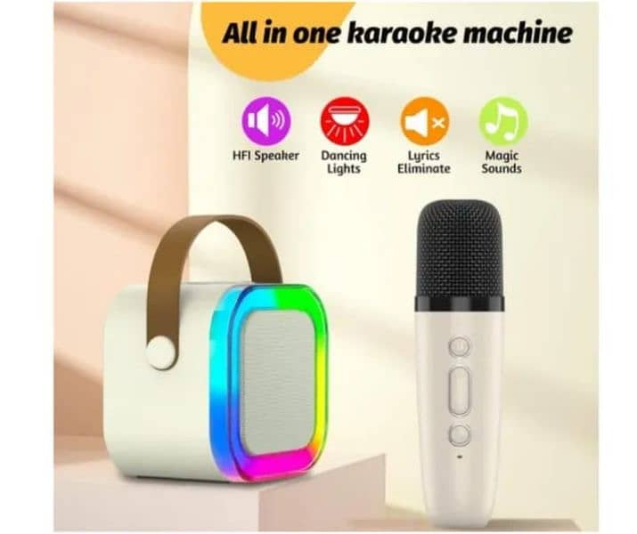 k12 kARAOKE SPEAKAR WITH MIC 2