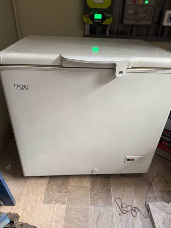 haier inverter deep freezer 1