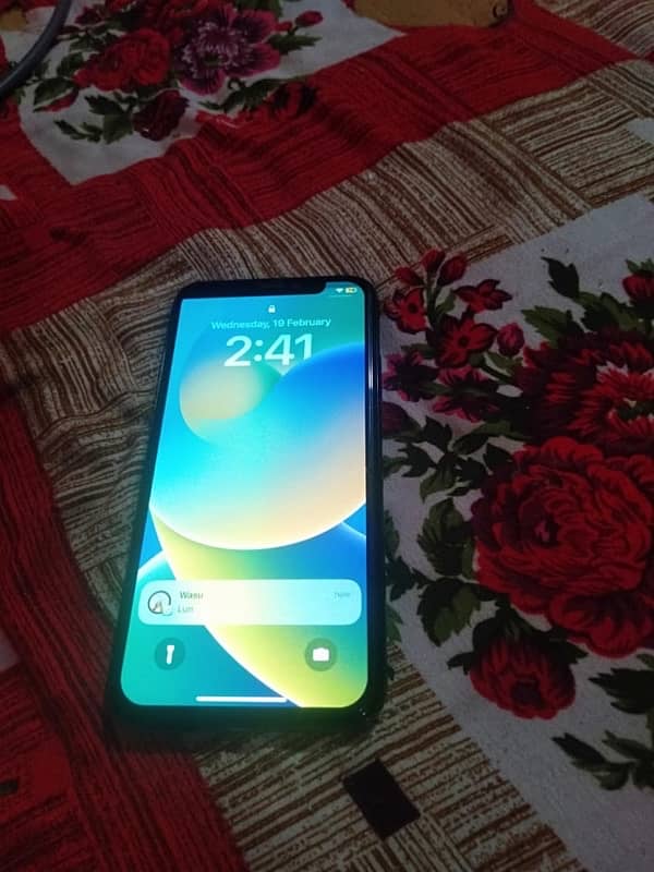 i phone x non pta  lush condition 256gb bs normal Shed he thora sa 0